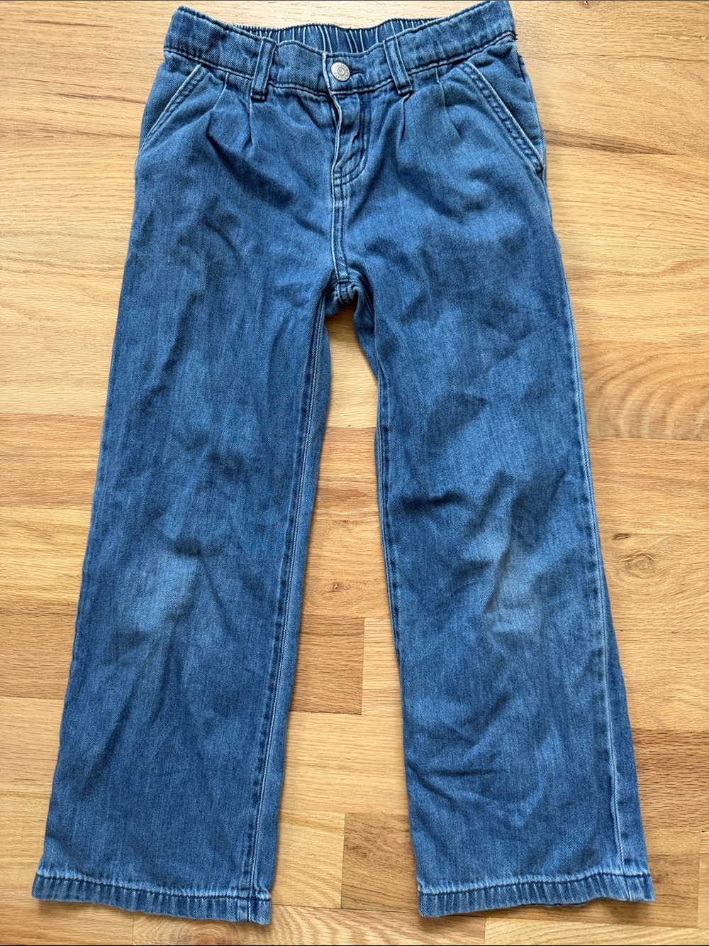Cat & Jack Blue Denim Straight Leg Jeans Girls sz 8